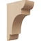 Ekena Millwork 3"W x 6"D x 9"H Classic New Brighton Rough Cedar Woodgrain TimberThane Corbel, Primed Tan CORUR03X06X09NEBRCPR - alternate 1